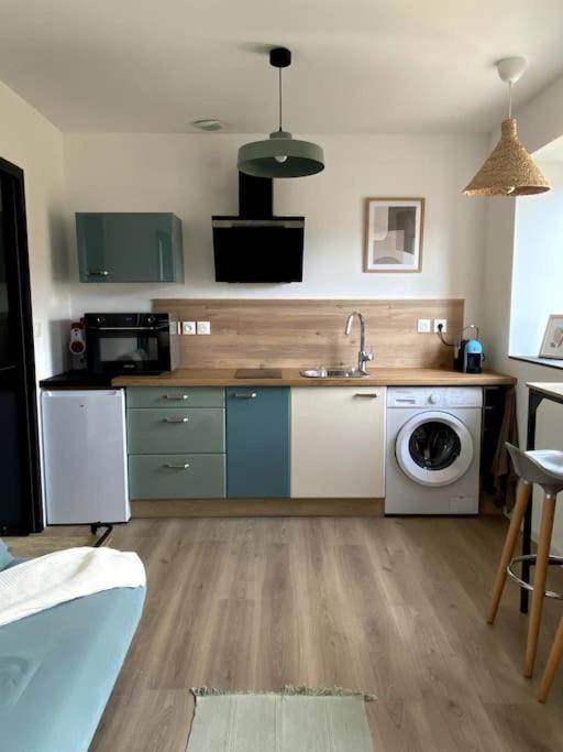 Entre Ville Et Campagne Appartement Cosy Avec Parking Et Terrasse Wood Coutiches Eksteriør bilde